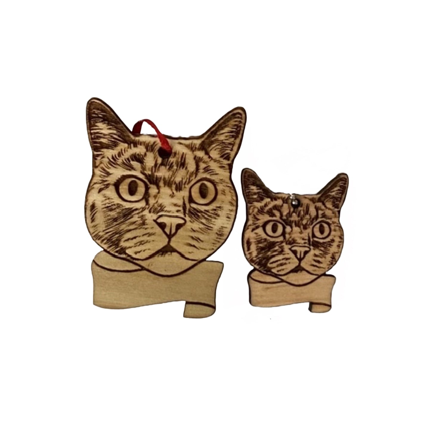 Personalized Name Pet Keychain, Magnet, Ornament | Cat, English Springer Spaniel, American Eskimo