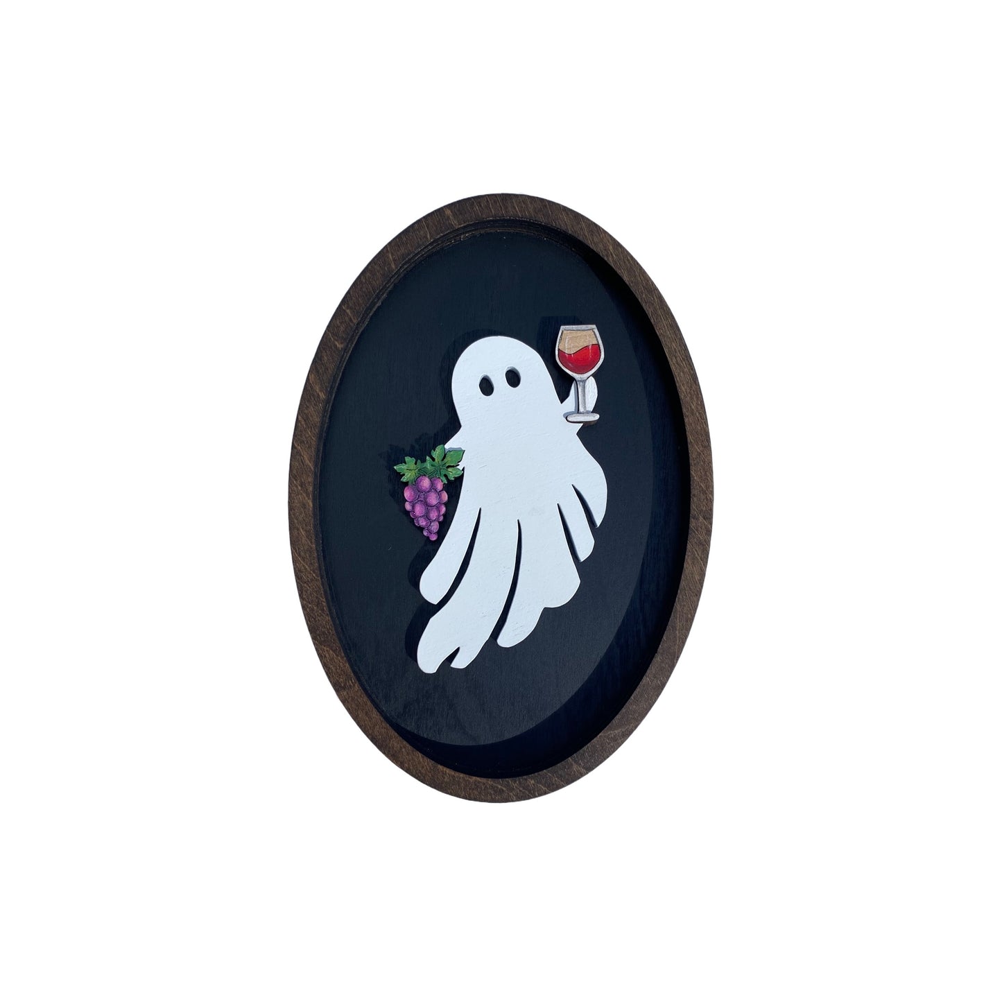 Wine Lover Ghost | Wall Art