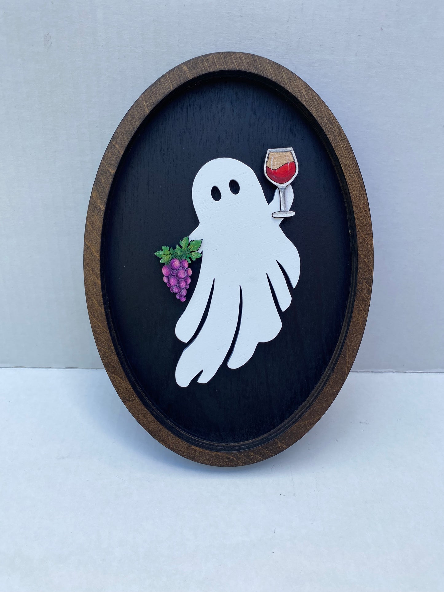 Wine Lover Ghost | Wall Art