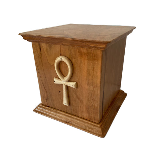 Cremation Ashes Memorial Box - Cherry