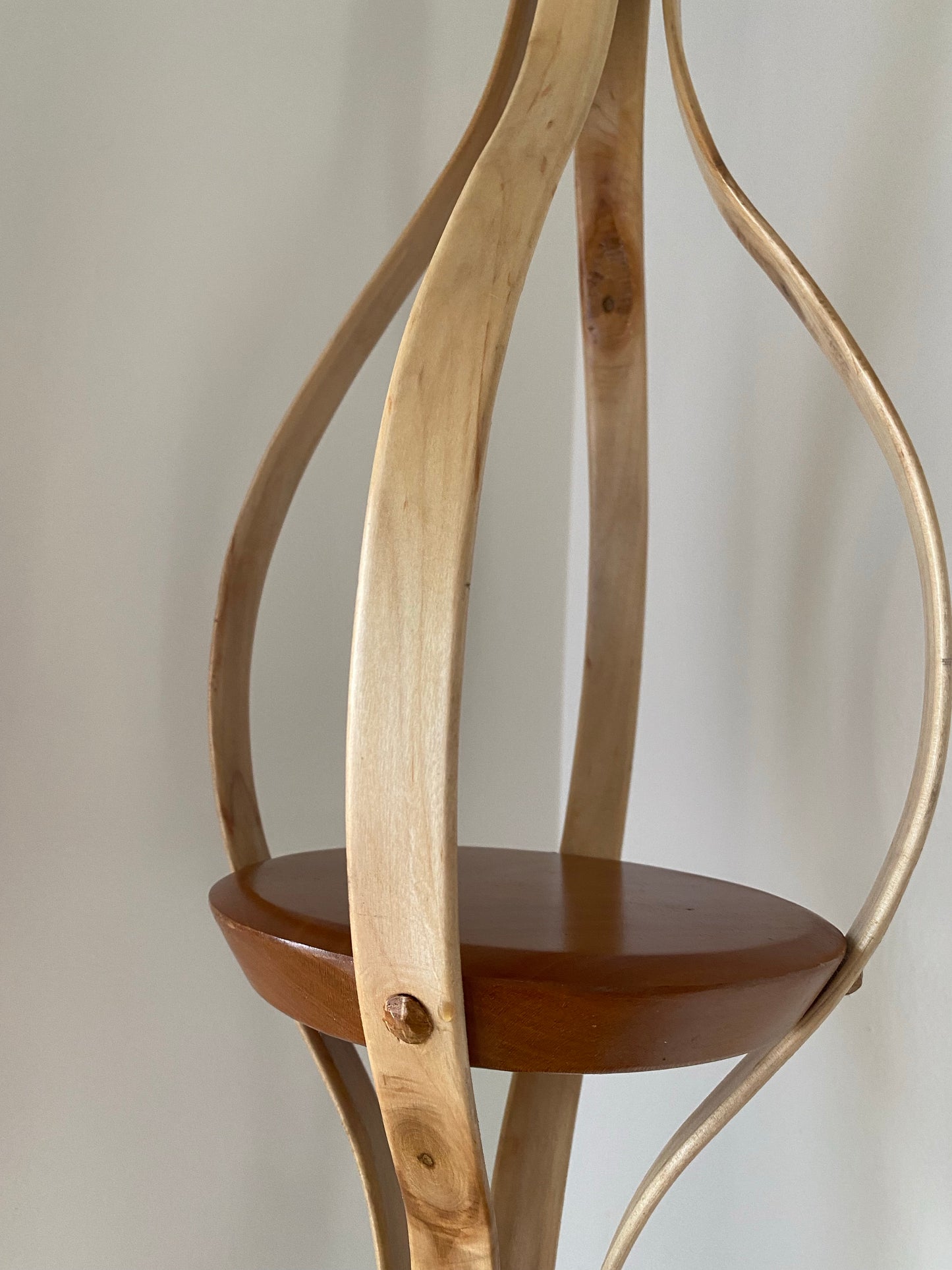 Wooden Plant Hanger | Maple and Cherry
