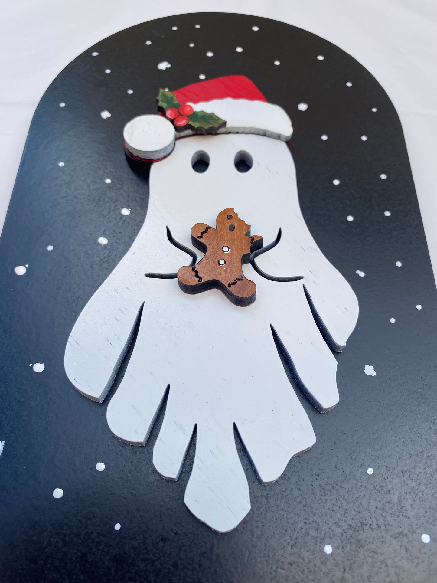 Christmas Santa Ghosts | Wall Art