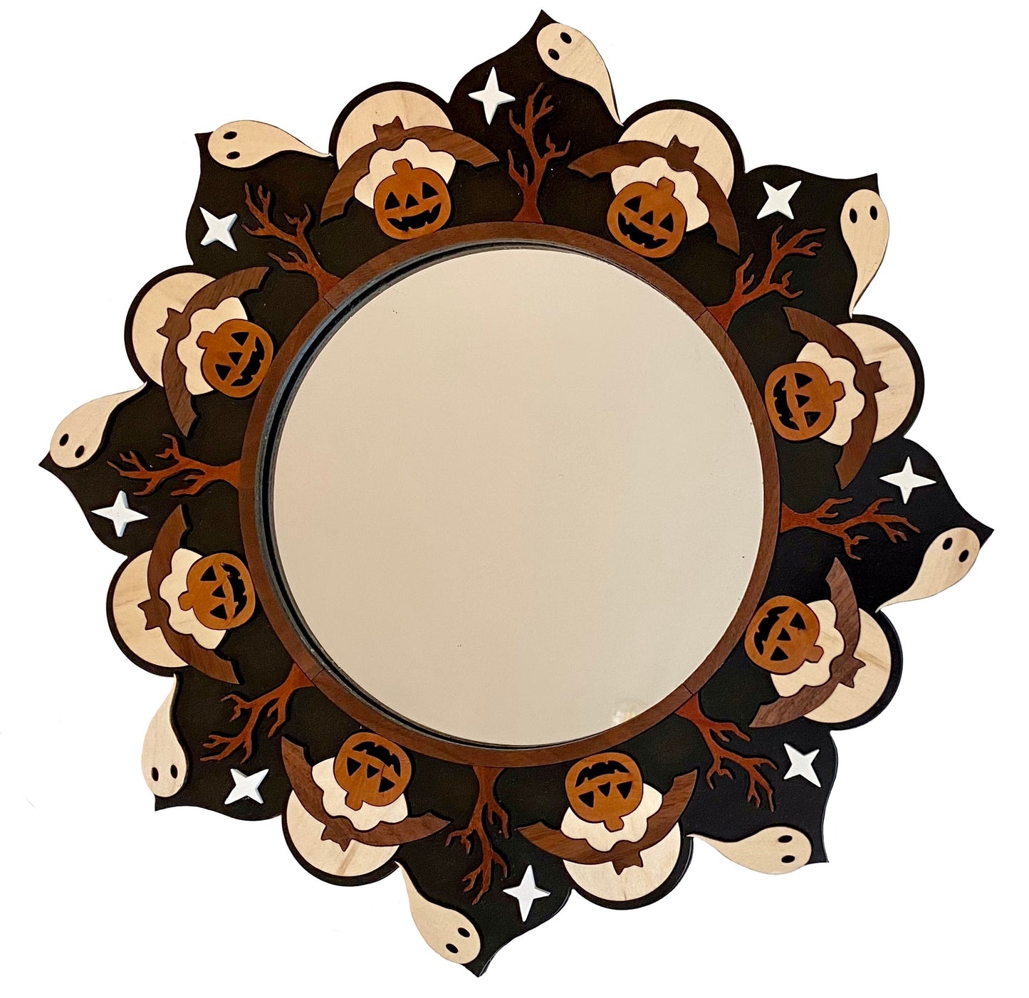 Spooky Mandala Mirror | Decorative Wall Mirror
